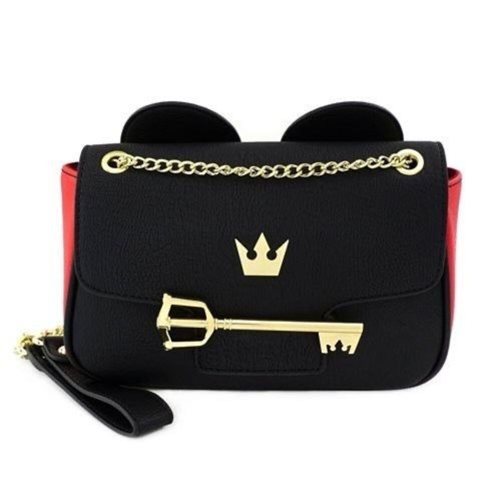 RARE Loungefly Disney Kingdom Hearts Mickey Mouse Keyblade Crossbody Bag Purse